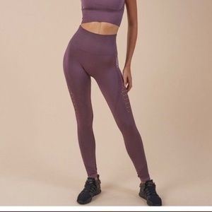 Gymshark Purple Seamless Energy Leggings